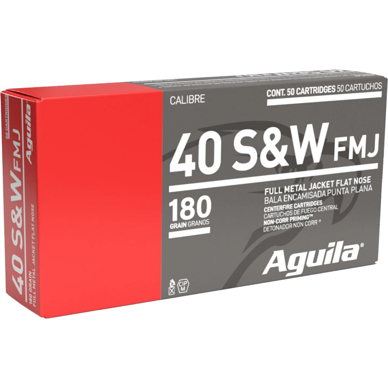 Aguila 40 S&W 180GR FMJFN