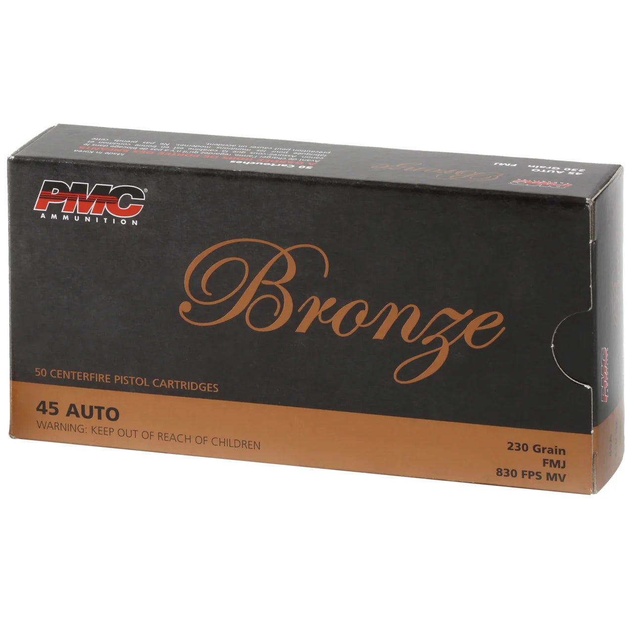 PMC Bronze 45ACP FMJ