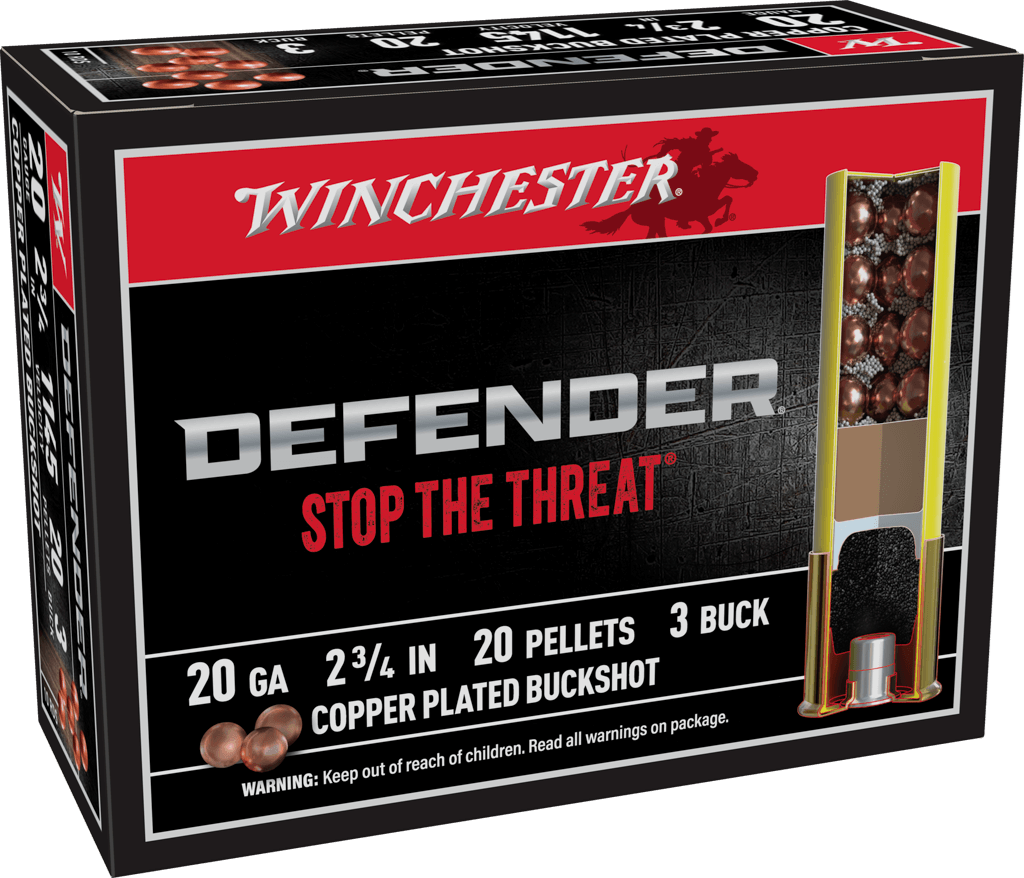 Winchester Defender 20 Gauge Buck Shot