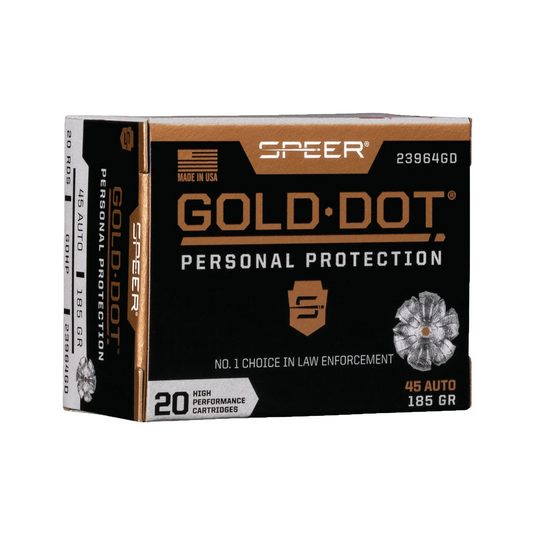 Speer Gold Dot 45 Auto 185GR GDHP