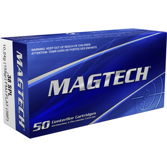 Magtech 38 Spl 158 Grain FMJ Flat Nose