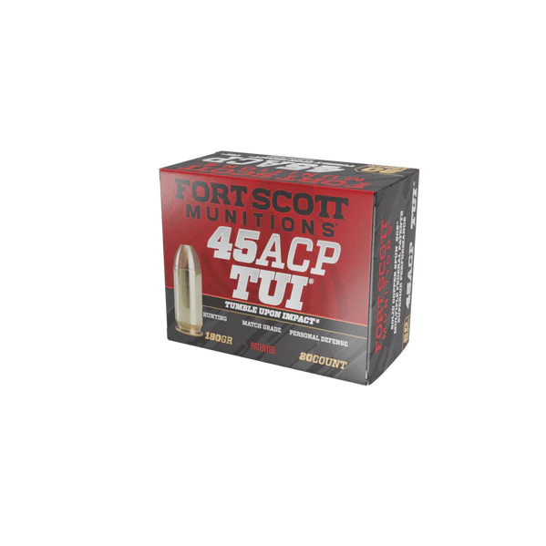 45 ACP TUI® - 180Gr Solid Copper Ammo