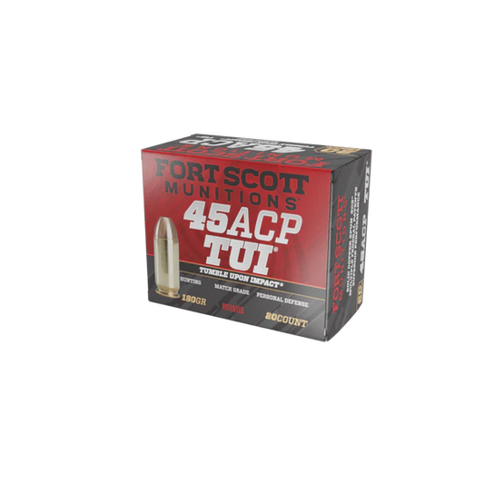 45 ACP TUI® - 180Gr Solid Copper Ammo