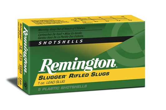 REM RIFLED SLUG 12GA 1oz 2-3/4'' 5