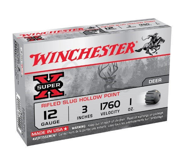 WIN X123RS15 SLUG 3" 5