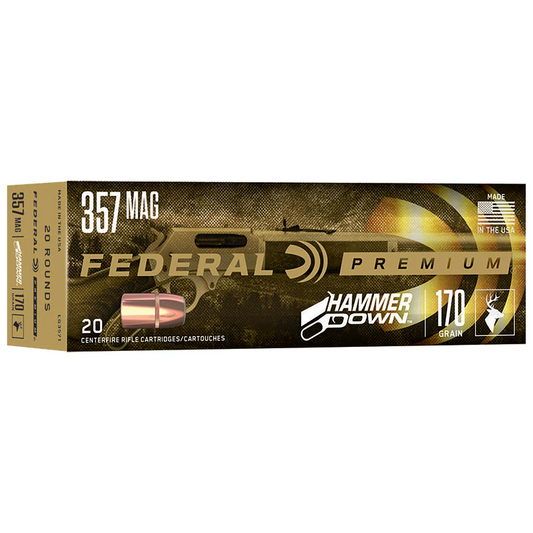 Federal Hammer Down 357 Mag 170GR Soft Point