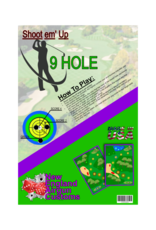 4 Pack - 9 Hole Golf Target Pack | Shoot em’ Up | 9 targets per pack