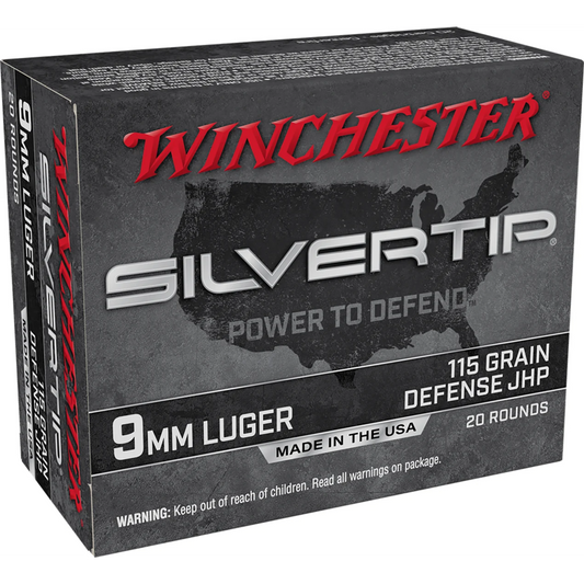 Winchester Silvertip 9mm 115GR HP